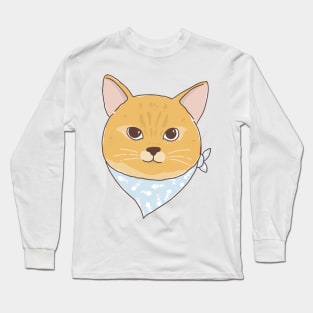 orange cat Long Sleeve T-Shirt